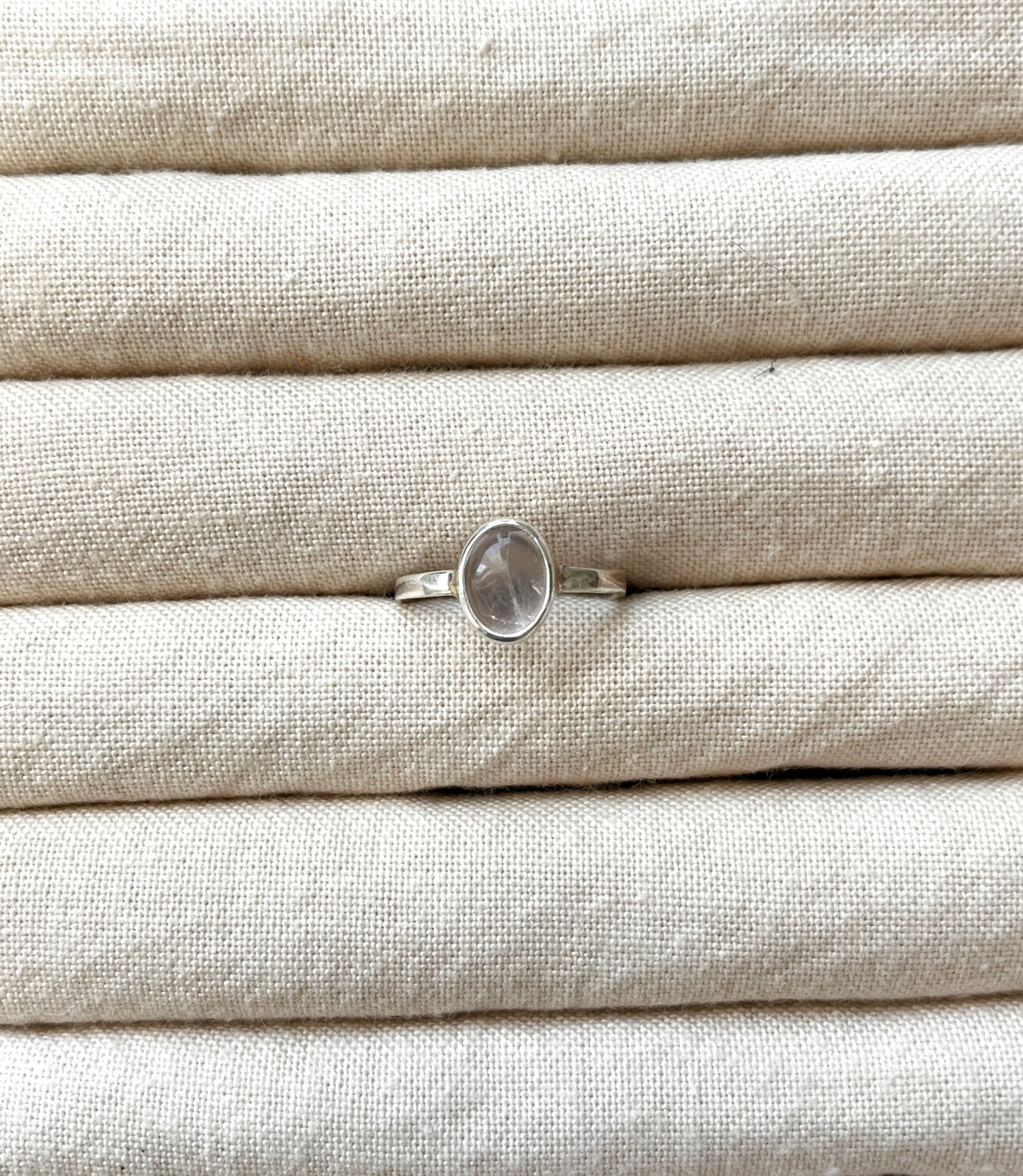 Rose Quartz Ring