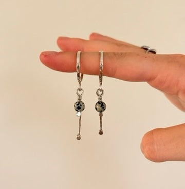 Narcissa Earrings (sterling silver)