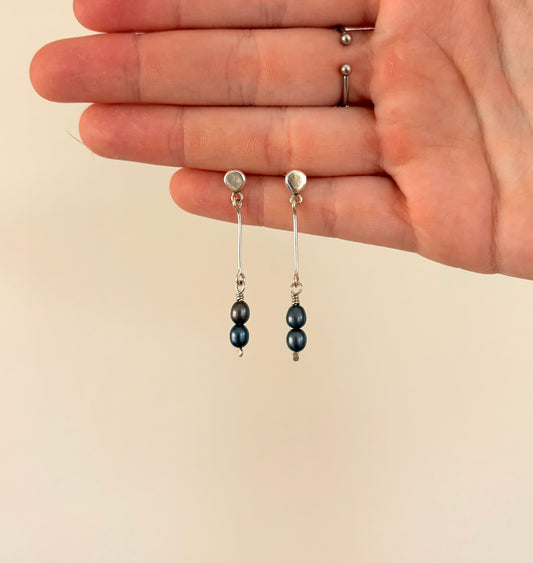 Andromeda Earrings (sterling silver)